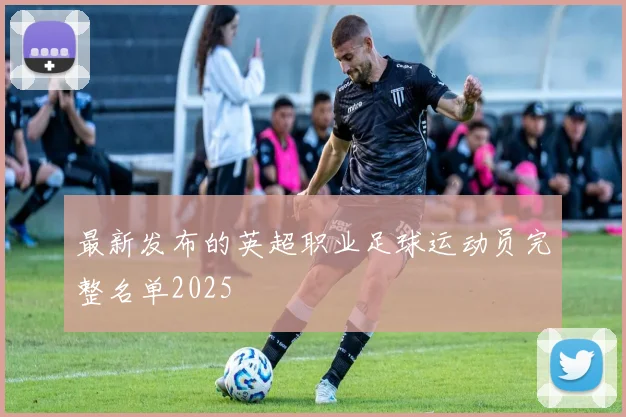 最新发布的英超职业足球运动员完整名单2025